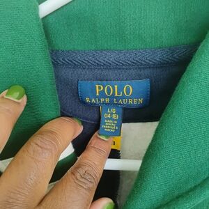 Polo by Ralph Lauren Green and Blue Blazer